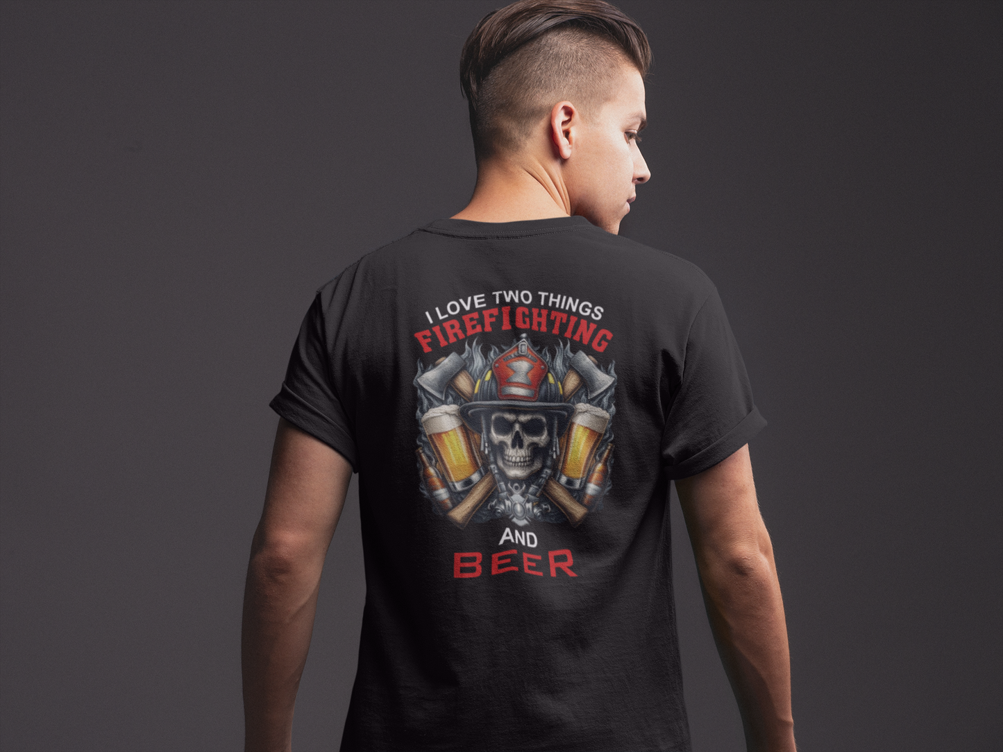 I Love Firefighting & Beer