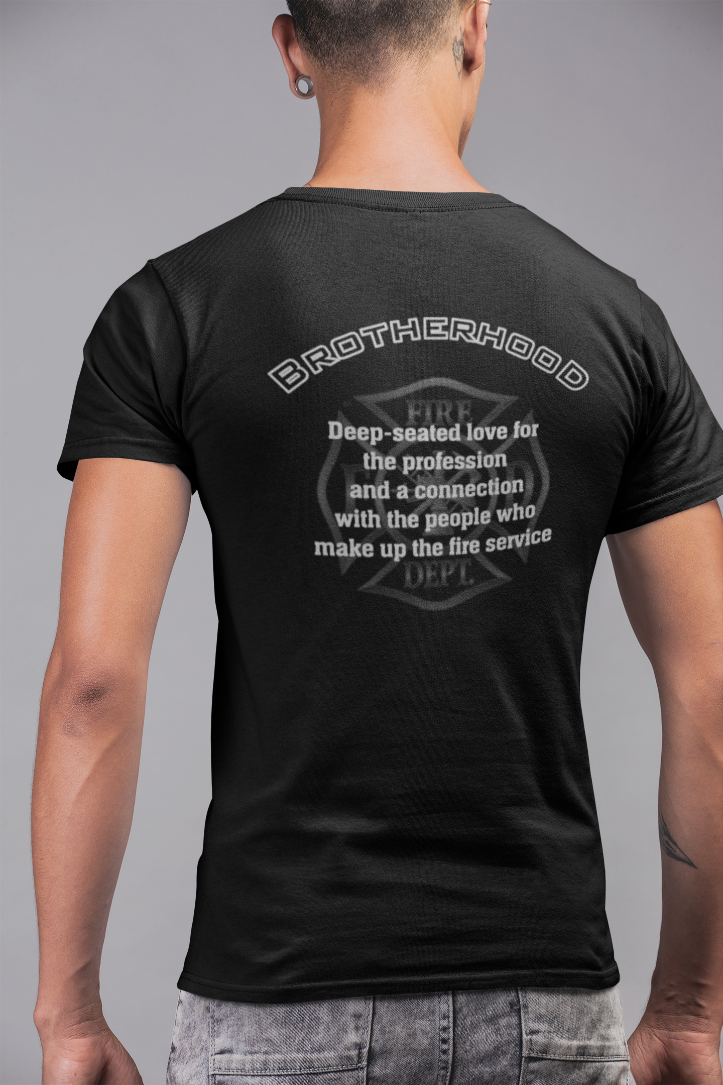 Firefighter Brotherhood T-Shirt – United by Flame, Bound by Honor