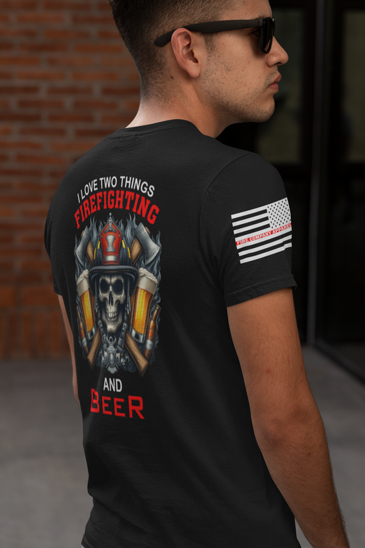 I Love Firefighting & Beer